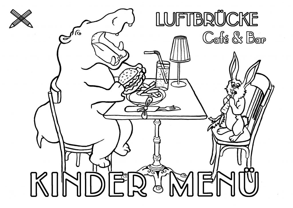 kinder menue luftbrücke café