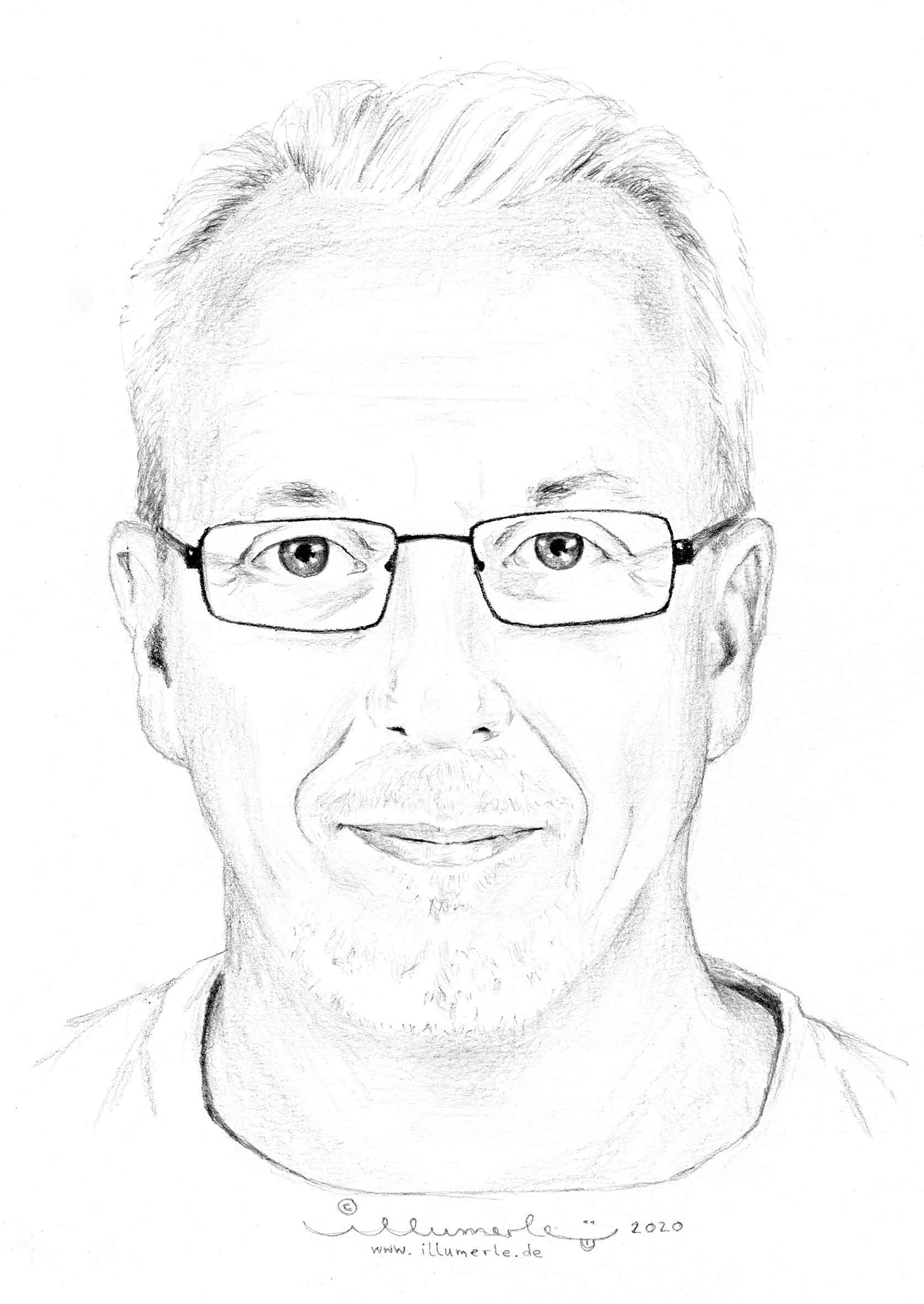 porträt-Detail-mann-mit-bart-und-brille